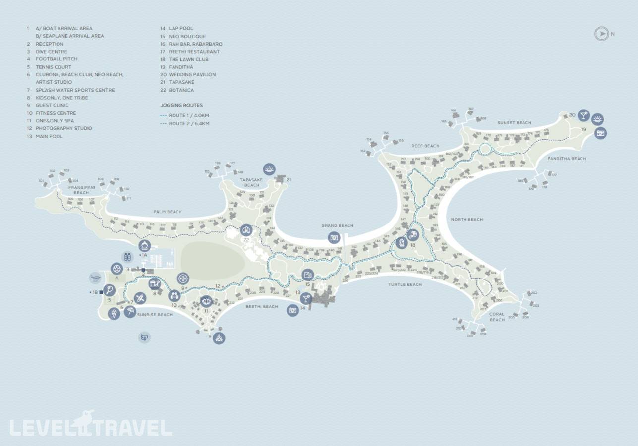 фотографии отеля One&Only Reethi Rah в Мальдивы(Северный Мале Атолл) - фото №3