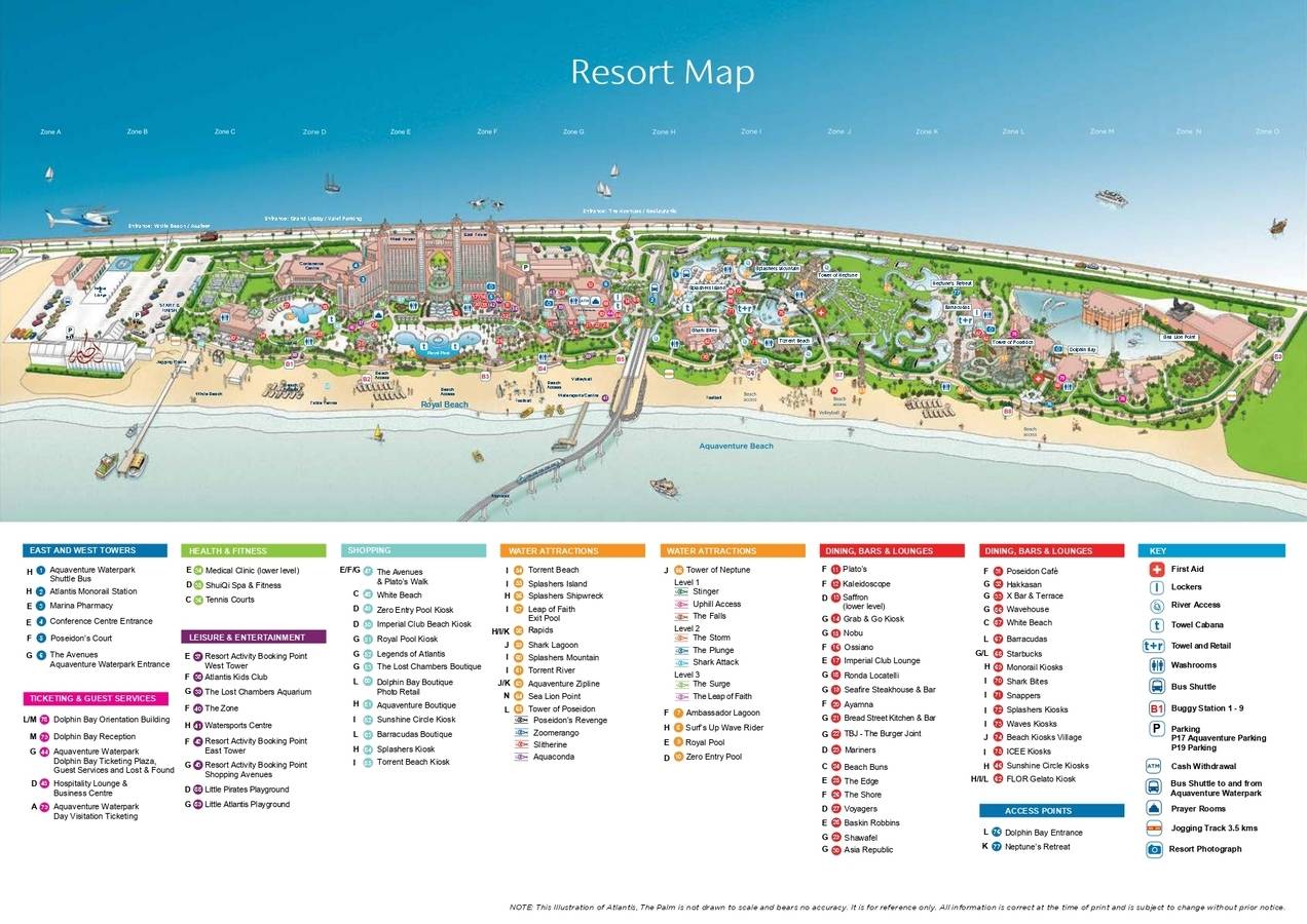 фотографии отеля Atlantis The Palm в ОАЭ(Дубай Пальма) - фото №3