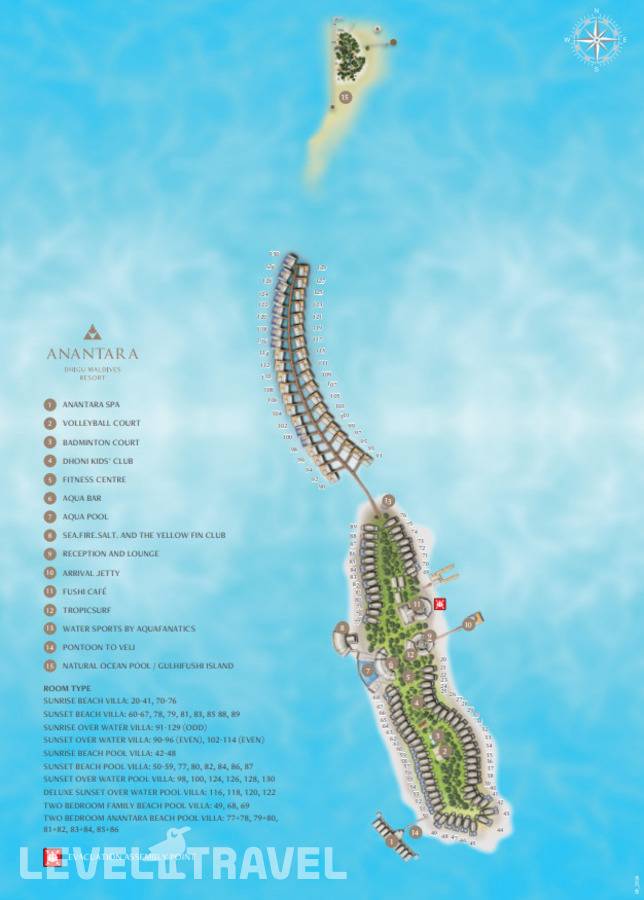 фотографии отеля Anantara Dhigu Resort & Spa в Мальдивы(Южный Мале Атолл) - фото №3