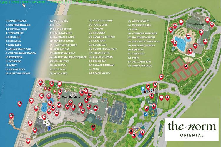 The Norm Oriental Kemer (Ex. The Norm Collection Kemer)