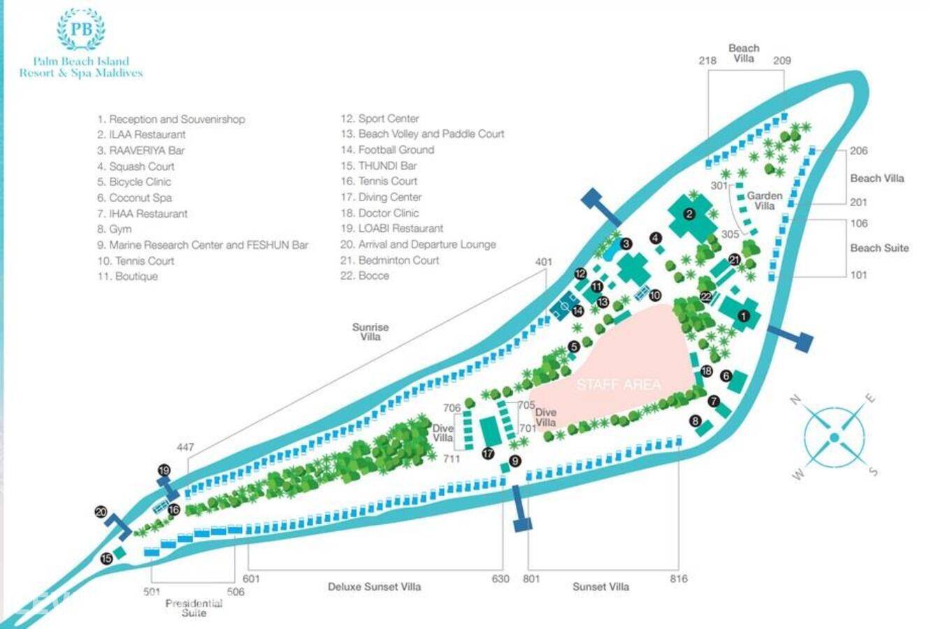 фотографии отеля Palm Beach Resort & Spa Maldives в Мальдивы(Лавиани Атолл) - фото №3