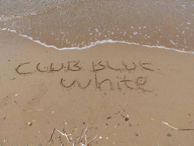 Club Blue White