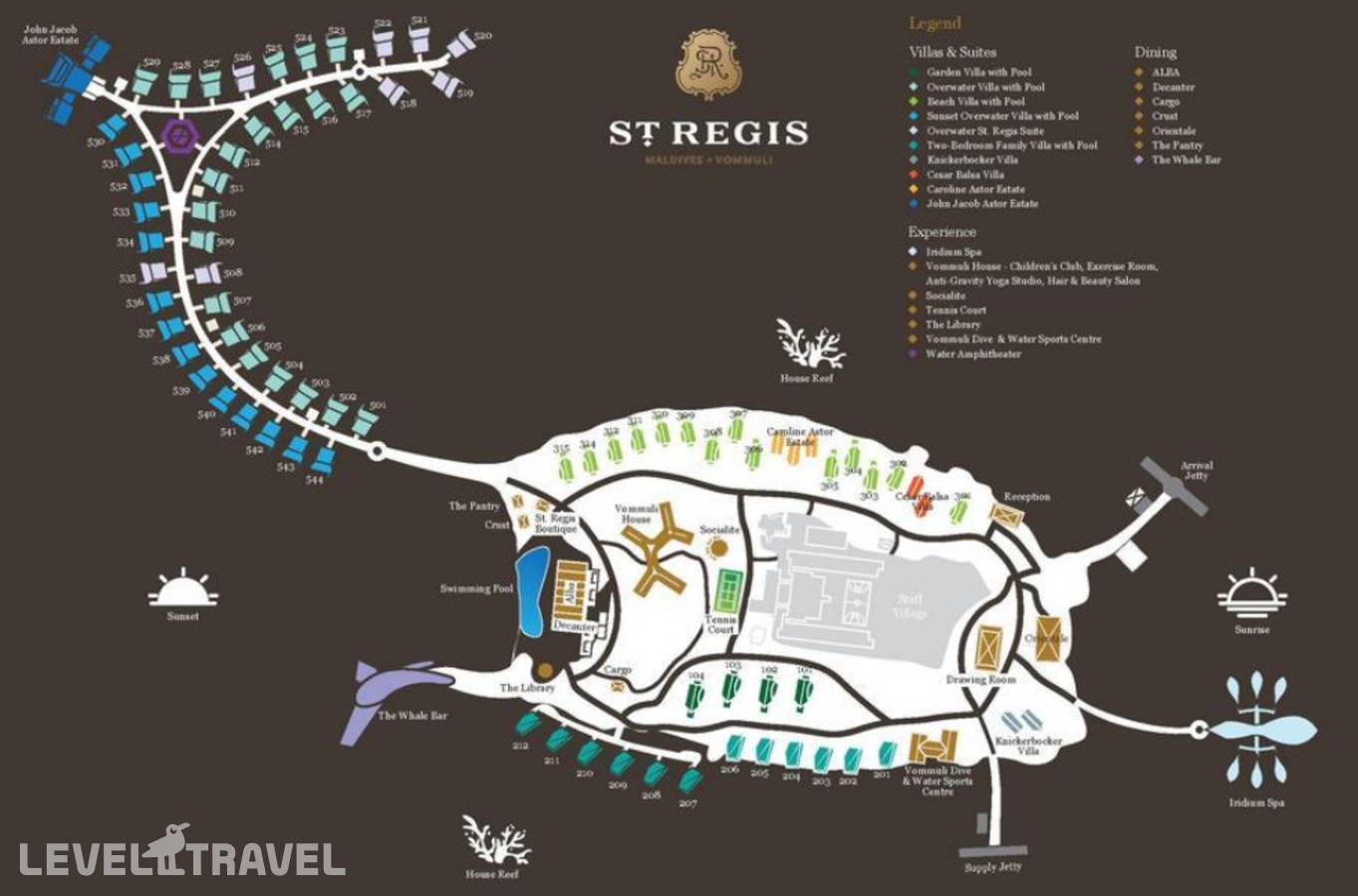 фотографии отеля The St. Regis Maldives Vommuli Resort в Мальдивы(Даалу Атолл) - фото №3