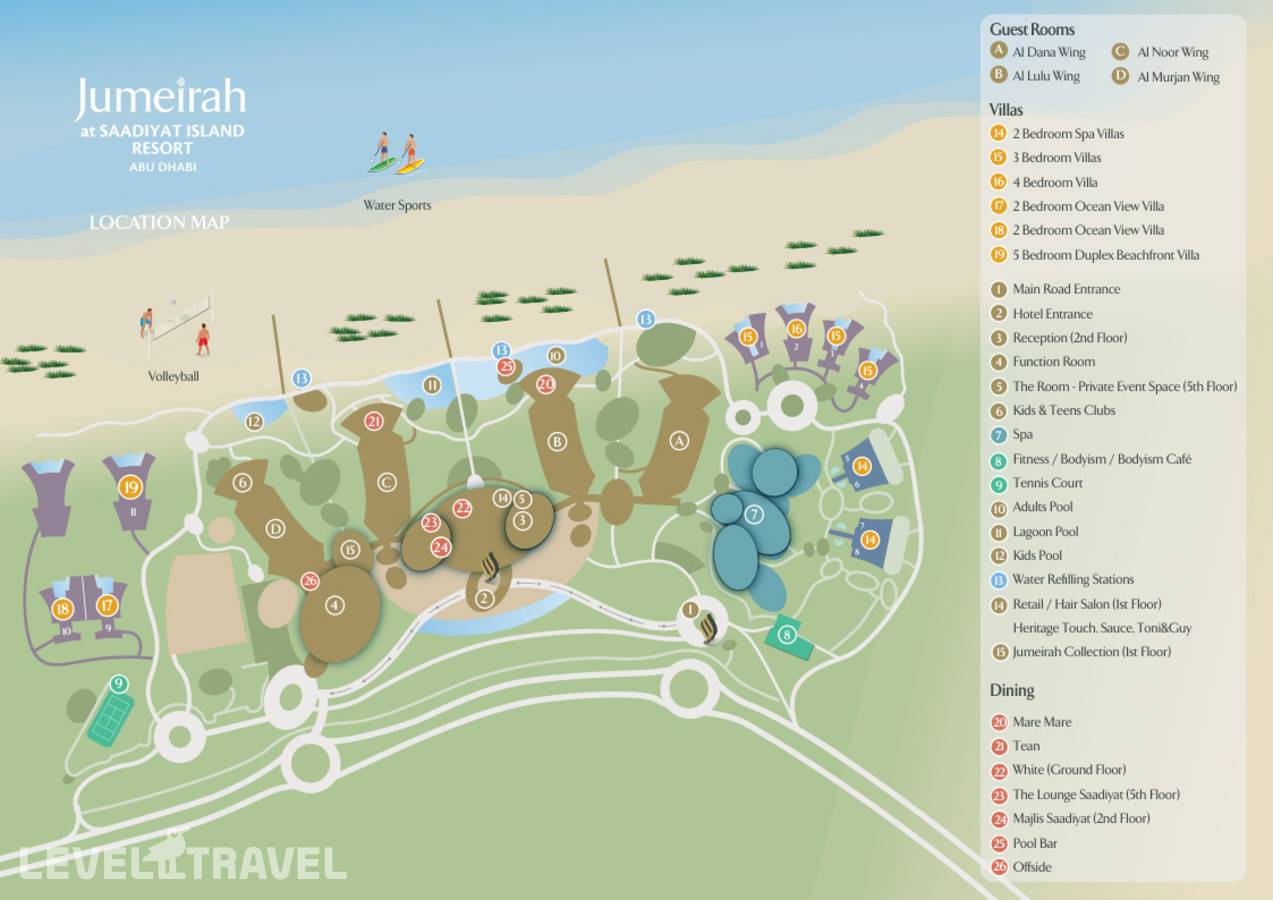 фотографии отеля Jumeirah Saadiyat Island Abu Dhabi в ОАЭ(о. Саадият) - фото №3