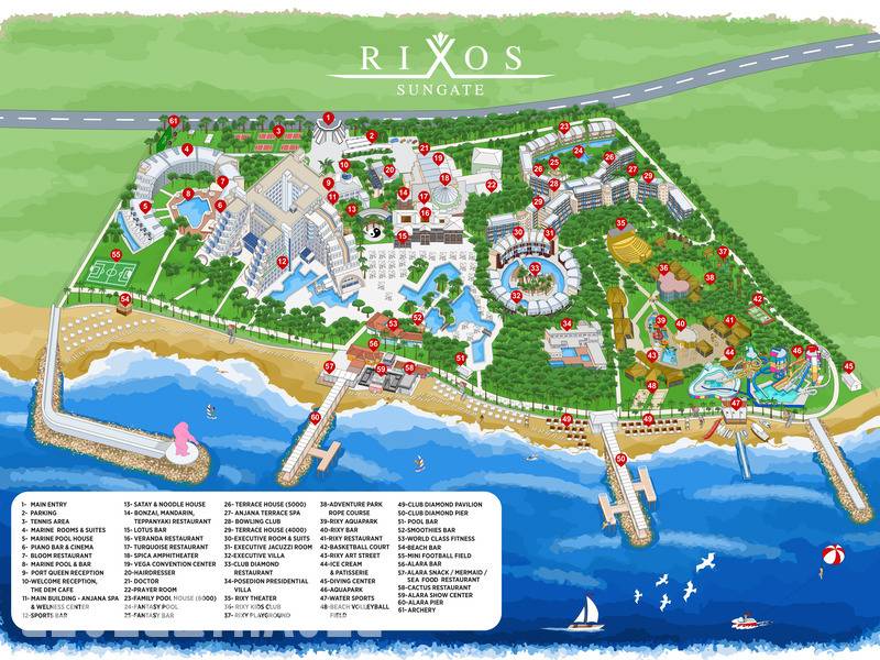 Фотография Rixos Sungate Club Diamond Фотография Rixos Sungate Club Diamond