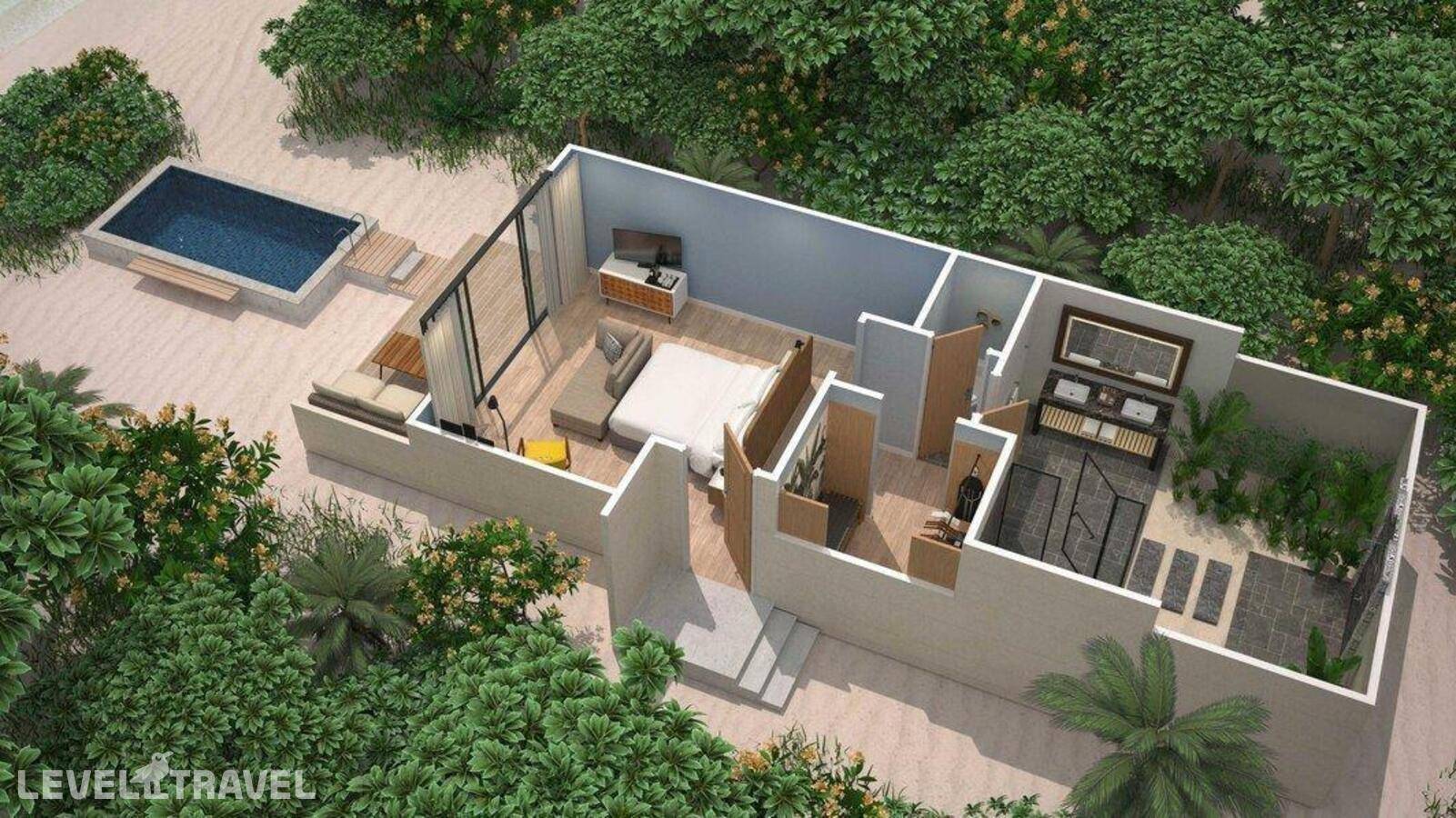 фотографии отеля Le Meridien Maldives Resort & Spa в Мальдивы(Лавиани Атолл) - фото №31