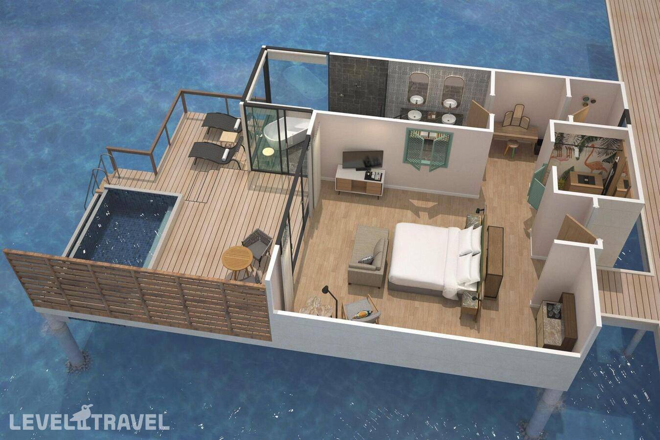 фотографии отеля Le Meridien Maldives Resort & Spa в Мальдивы(Лавиани Атолл) - фото №34