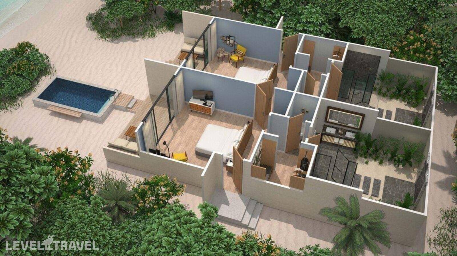 фотографии отеля Le Meridien Maldives Resort & Spa в Мальдивы(Лавиани Атолл) - фото №45