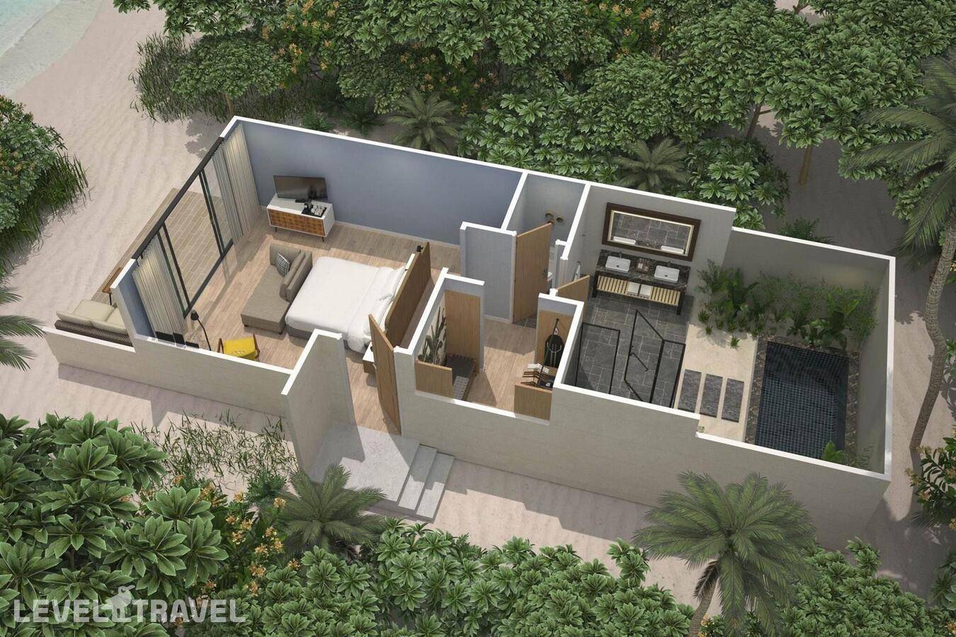 фотографии отеля Le Meridien Maldives Resort & Spa в Мальдивы(Лавиани Атолл) - фото №57