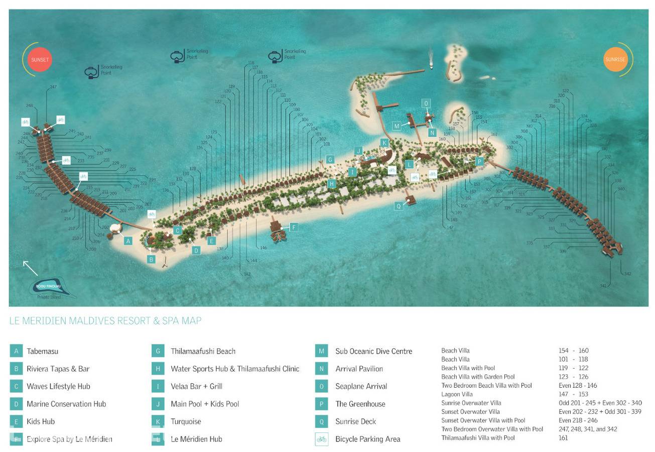 фотографии отеля Le Meridien Maldives Resort & Spa в Мальдивы(Лавиани Атолл) - фото №3