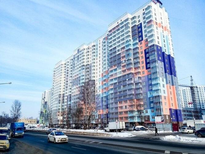 Апартаменты Vesta, река Охта