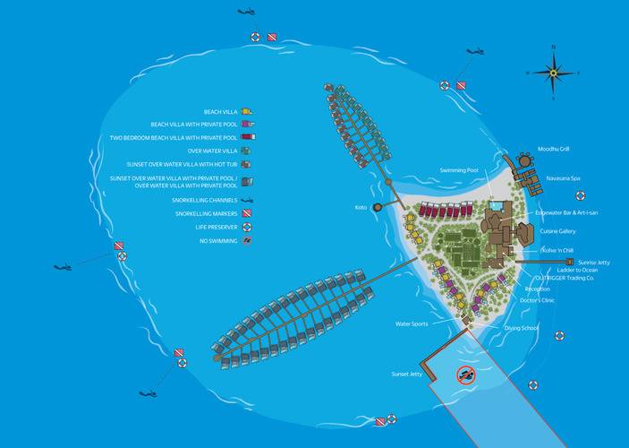 Outrigger Maldives Maafushivaru Resort