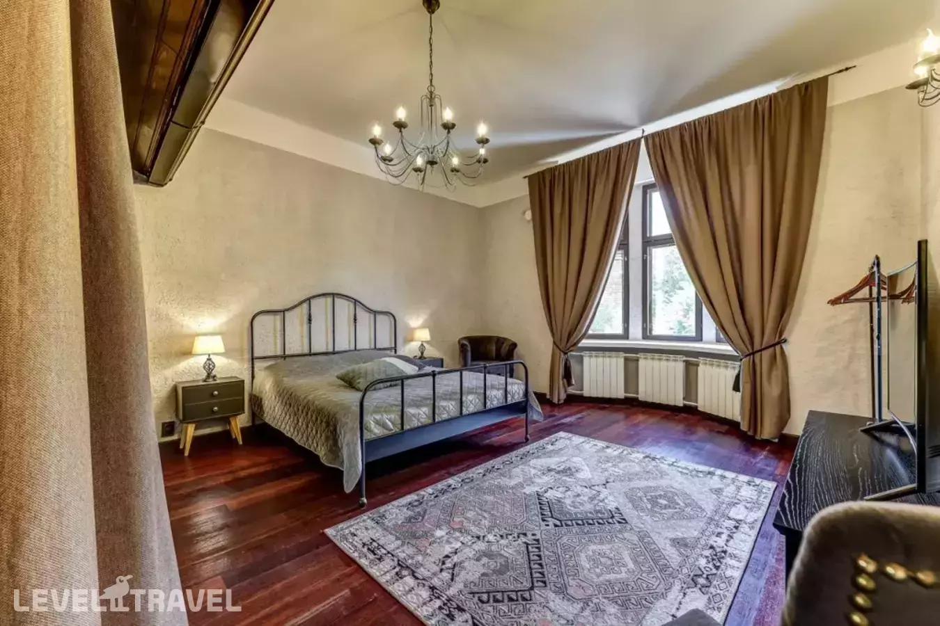 Апартаменты с сауной и видом на парк