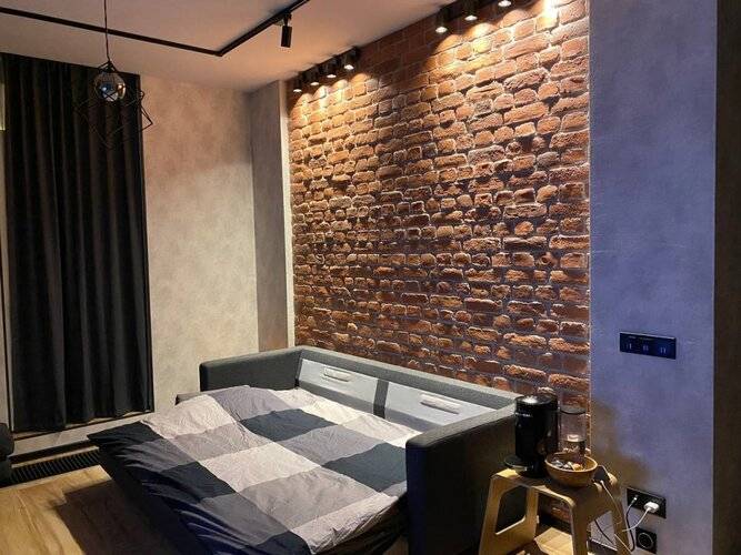 Апартаменты Ohta Loft с террасой в Охта Парке