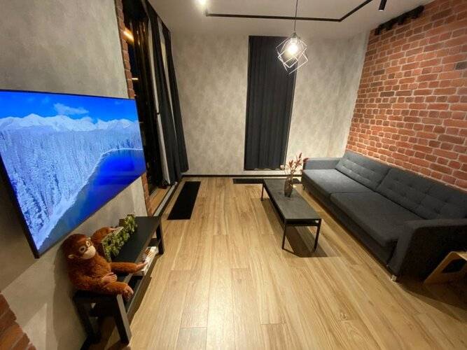Апартаменты Ohta Loft с террасой в Охта Парке