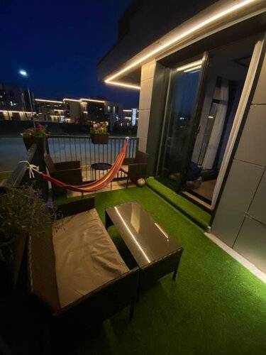 Апартаменты Ohta Loft с террасой в Охта Парке