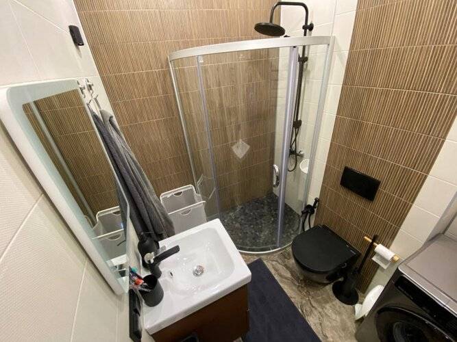Апартаменты Ohta Loft с террасой в Охта Парке