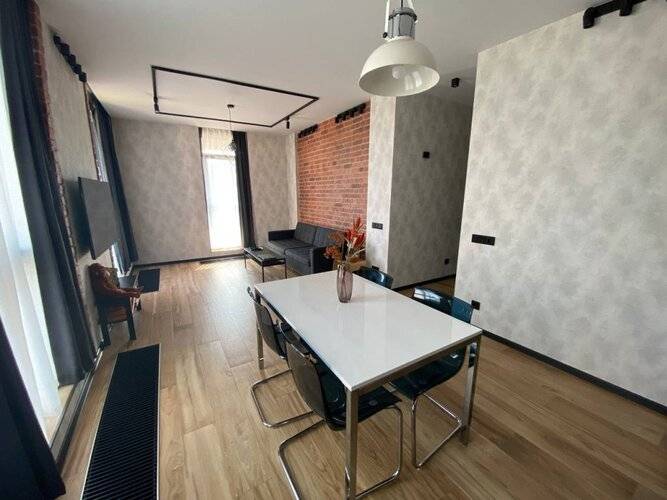 Апартаменты Ohta Loft с террасой в Охта Парке