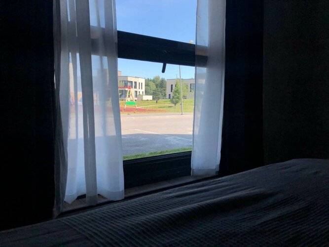 Апартаменты Ohta Loft с террасой в Охта Парке