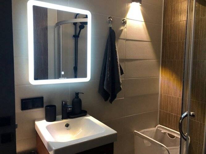Апартаменты Ohta Loft с террасой в Охта Парке