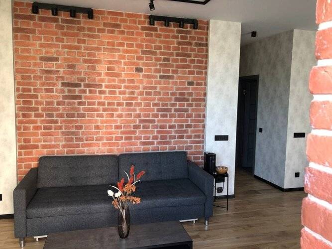 Апартаменты Ohta Loft с террасой в Охта Парке