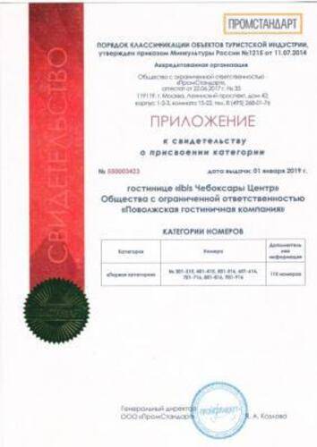 Ibis Cheboksary Center (Ибис Чебоксары Центр)
