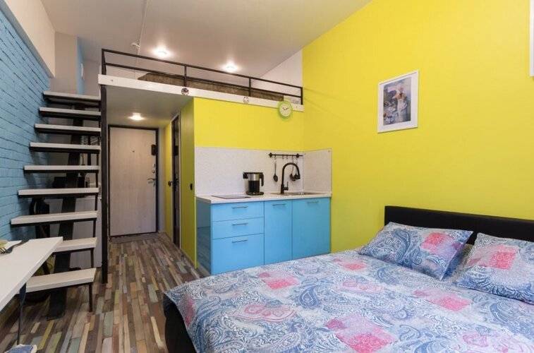 Апартаменты Bussi Suites Loft two levels cozy studio - Exclusive