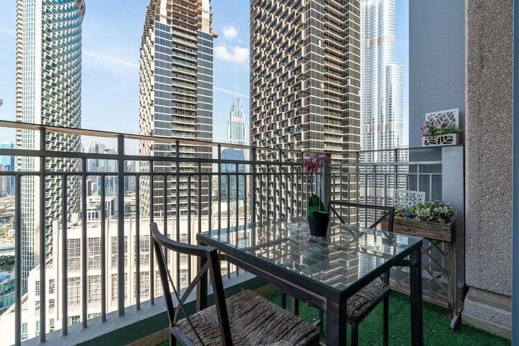 Lux BnB 1BDR Burj Khalifa & Sea Views