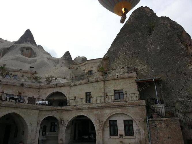 Local cave house
