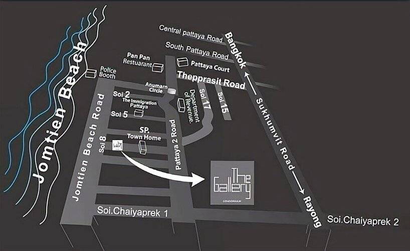 The Gallery Jomtien Beach Pattaya Condo By Dome