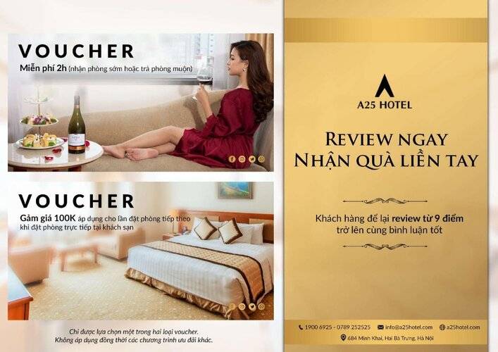 A25 Hotel - 137 Nguyen Du DN