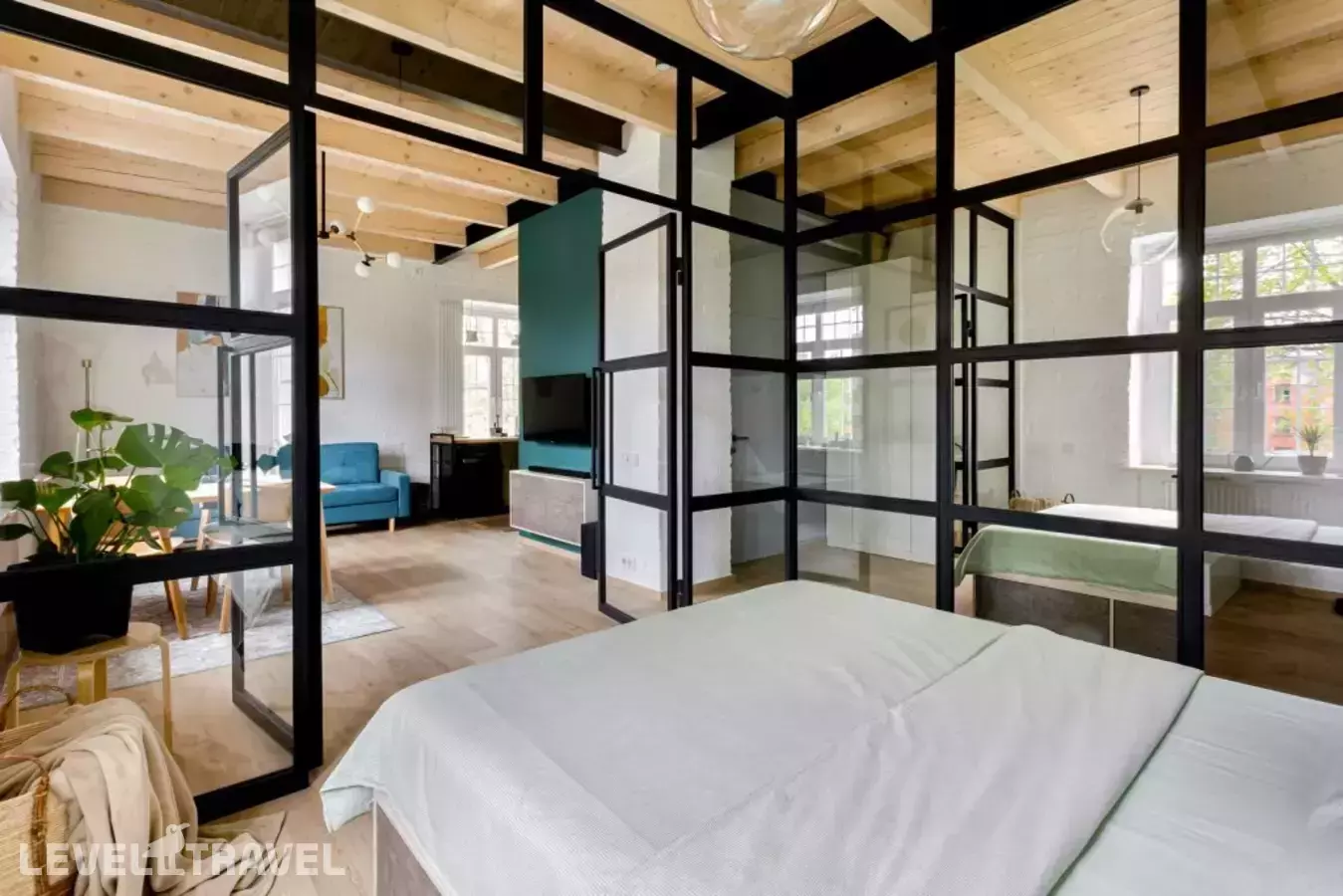 Апартаменты Tverloft У Волги С Прозрачной Спальней