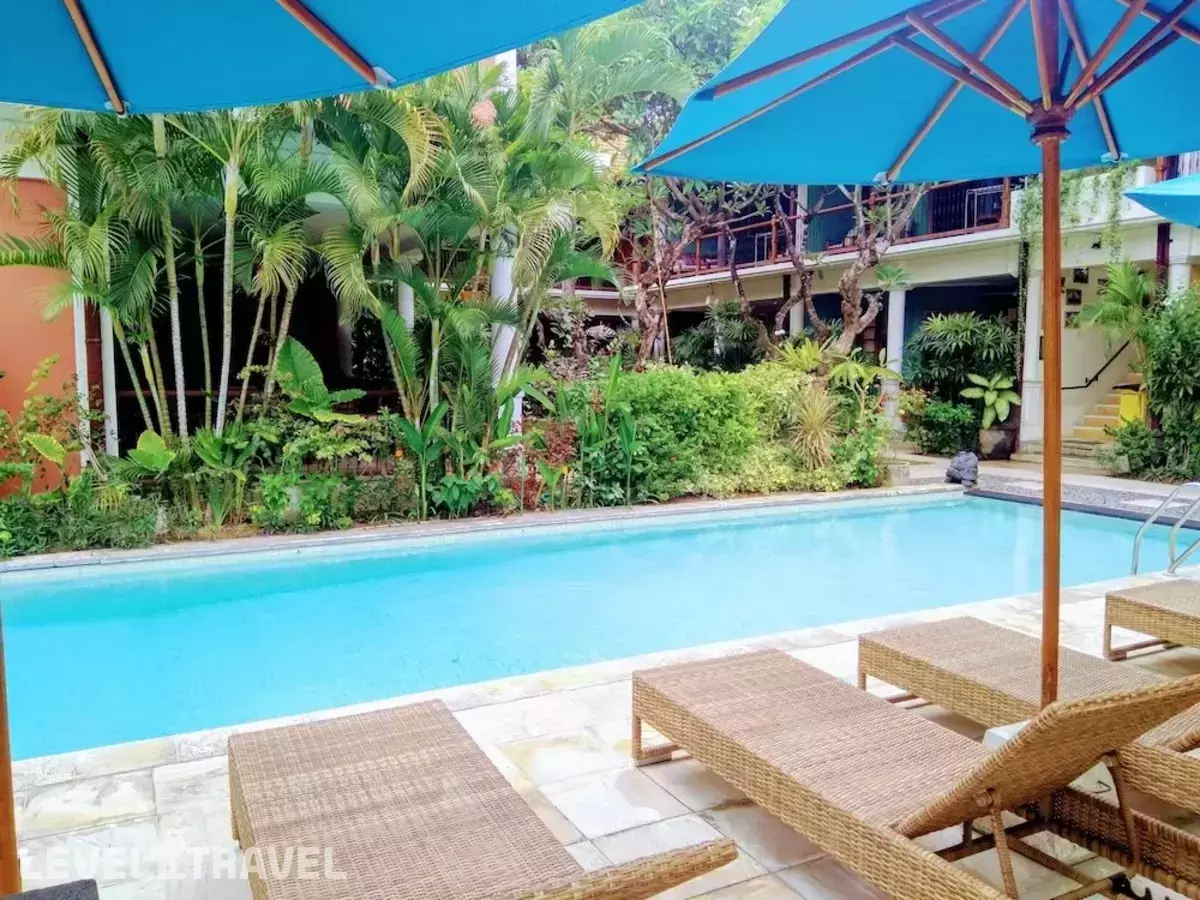 2 Bedrooms Vintage Apartment 10 - Balcony,Private Kitchen,Livingroom,Pool