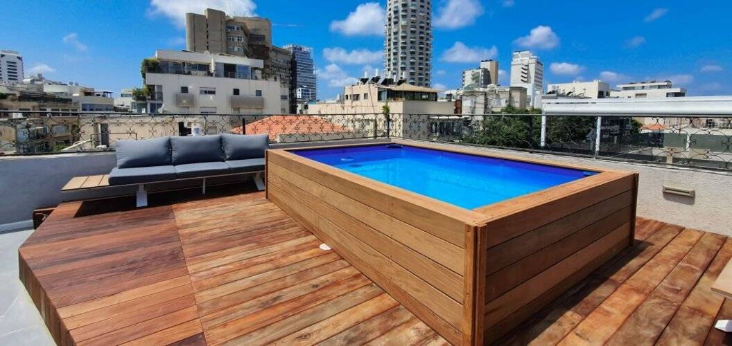 Design 3 Bdr Huge Rooftop Beach Side #Tl57