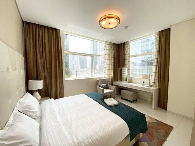 Luxurious Apt With Wide City Views With Spa & Pool, Дубай