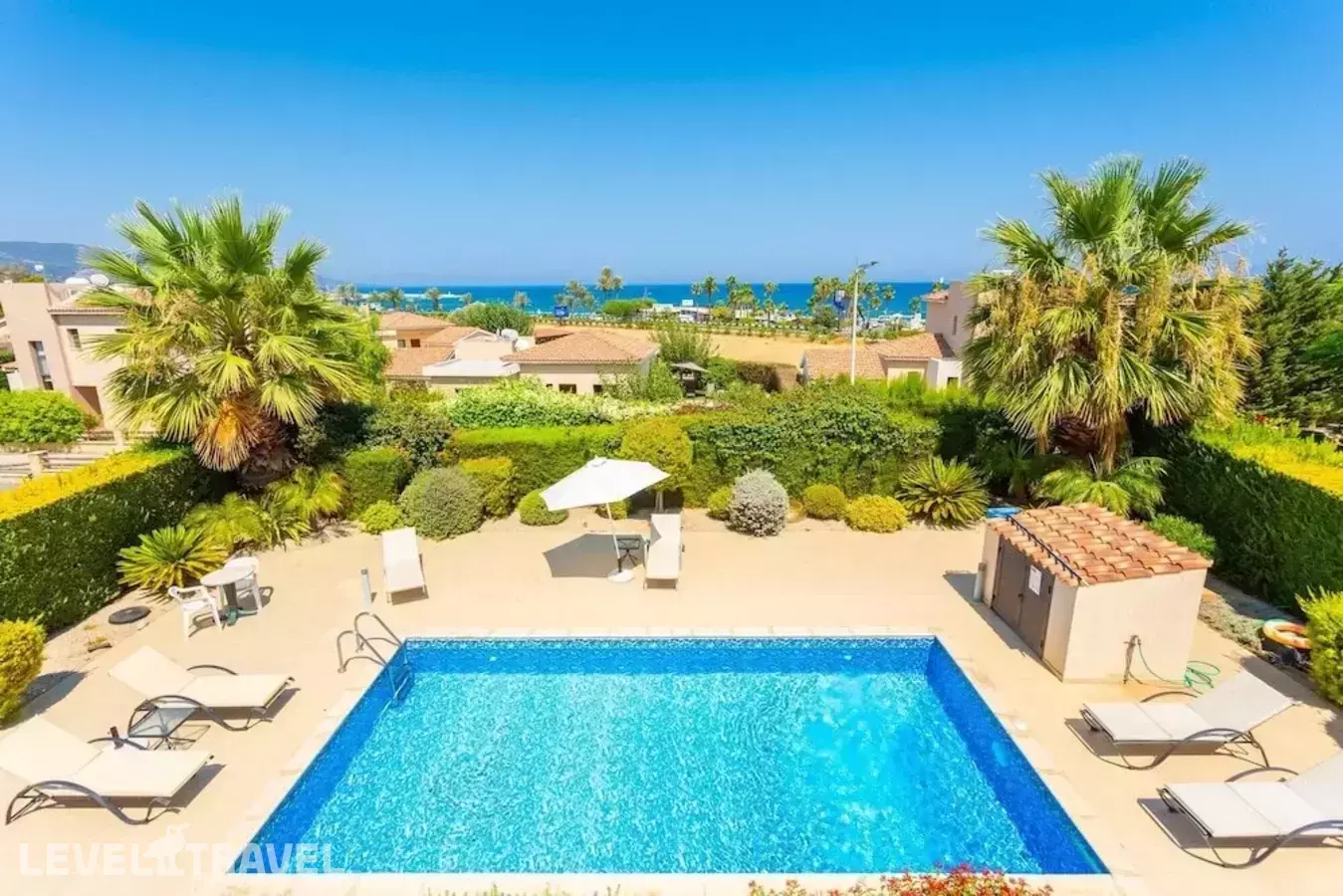 Villa Fortuna Large Private Pool Walk To Beach Sea Views A C Wifi Car Not Required - 2630