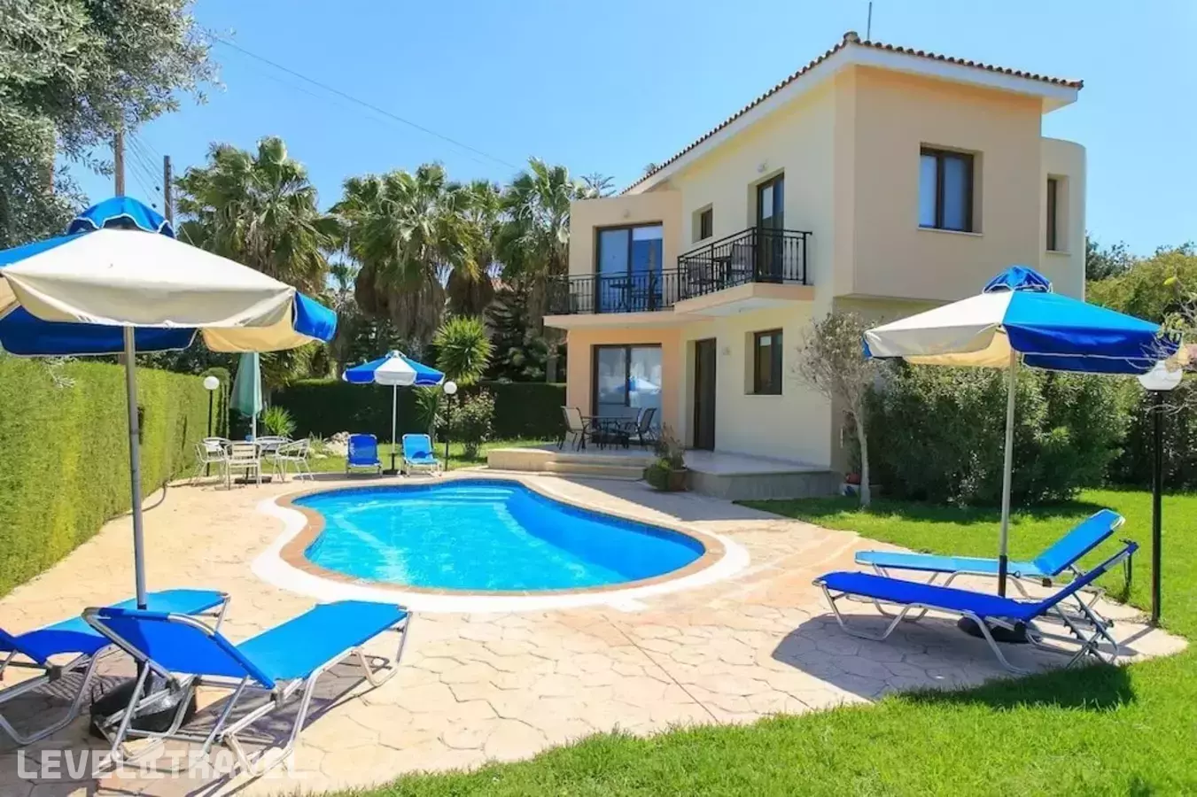 Villa Fostira Large Private Pool Walk To Beach A C Wifi Eco-Friendly - 2402