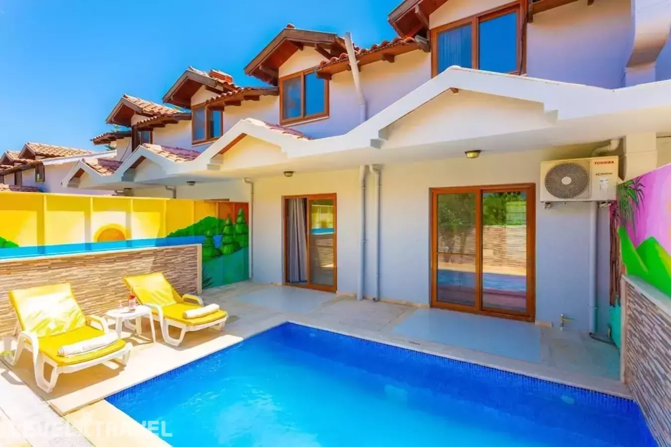 Villa Melek Paradise Private Pool A C Wifi Car Not Required Eco-Friendly - 2235