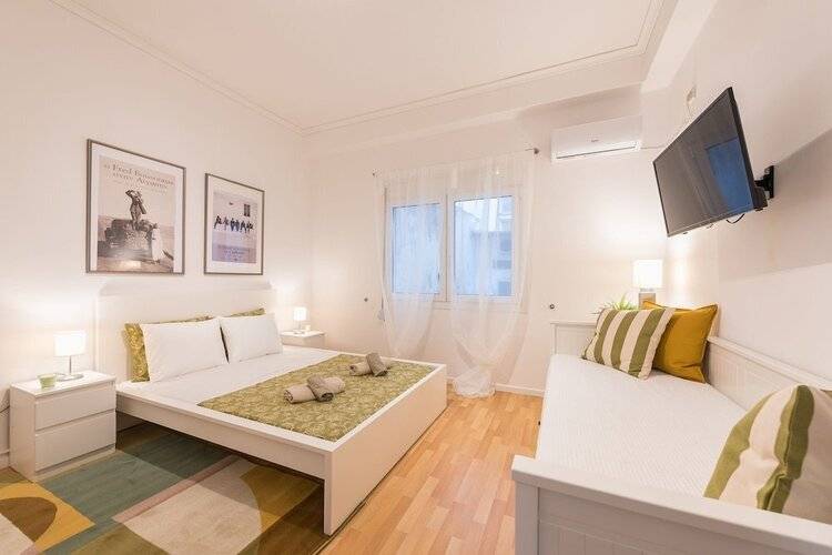 Apartment At Megaro Mousikis Metro Station 1bed 2 Pers