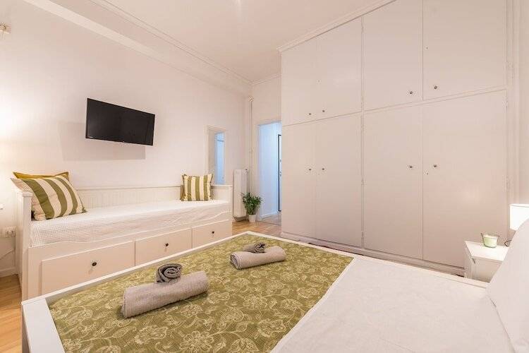 Apartment At Megaro Mousikis Metro Station 1bed 2 Pers