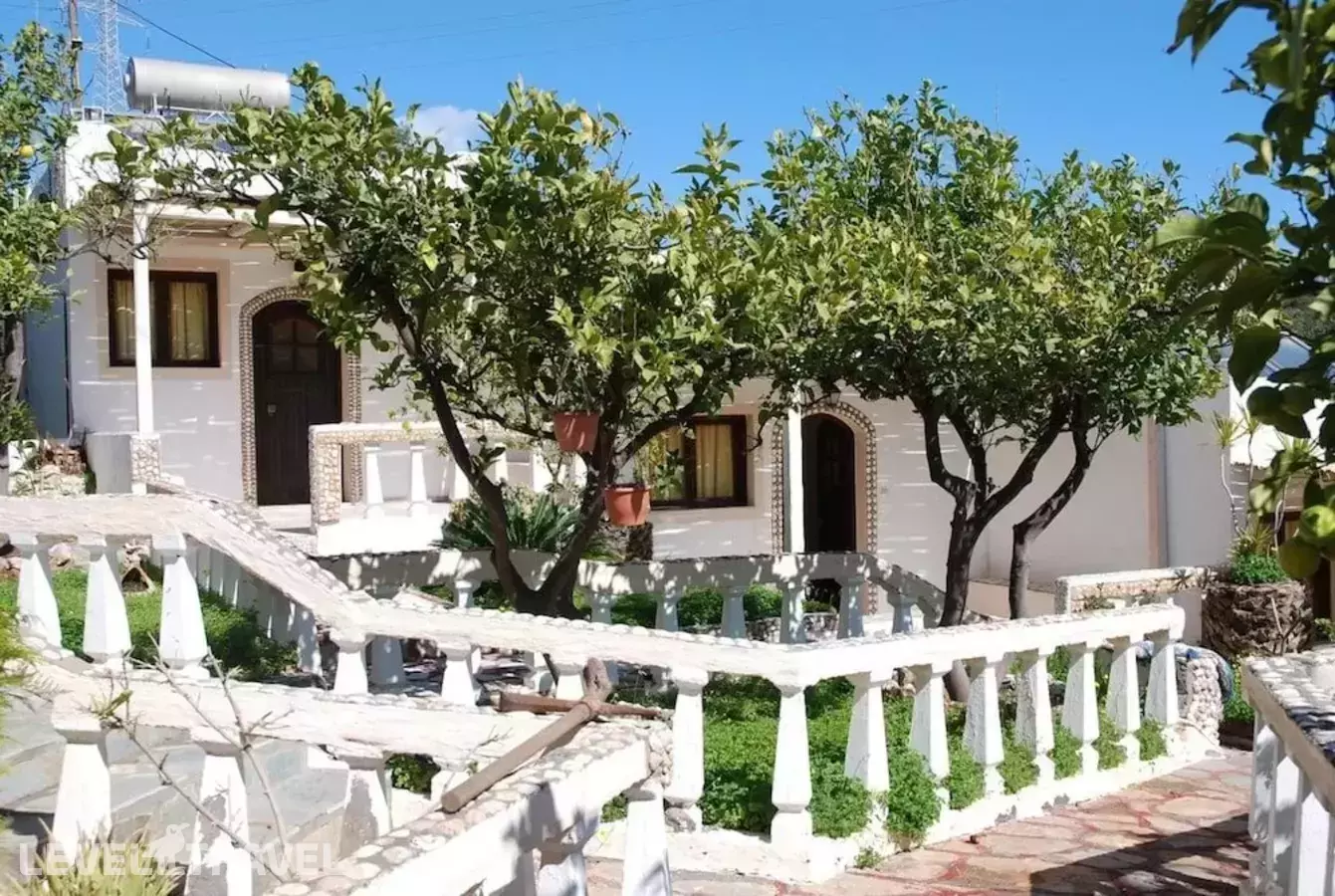 Quiet Place With Efflorescent Garden