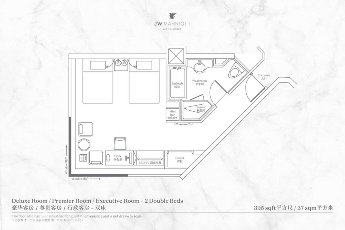 фотографии отеля Jw Marriott Hotel Hong Kong в Гонконг(Гонконг) - фото №28