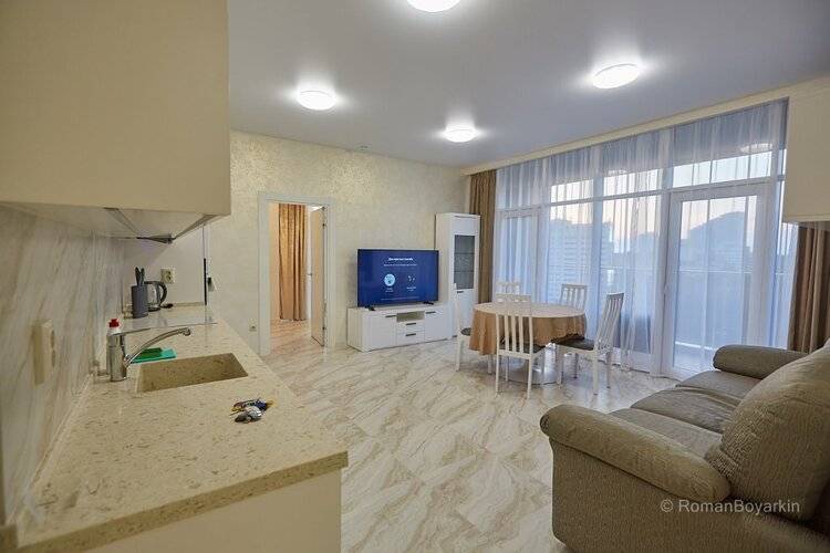 Апартаменты Svetlana Park Lux, 12 Этаж, 4 Комнаты