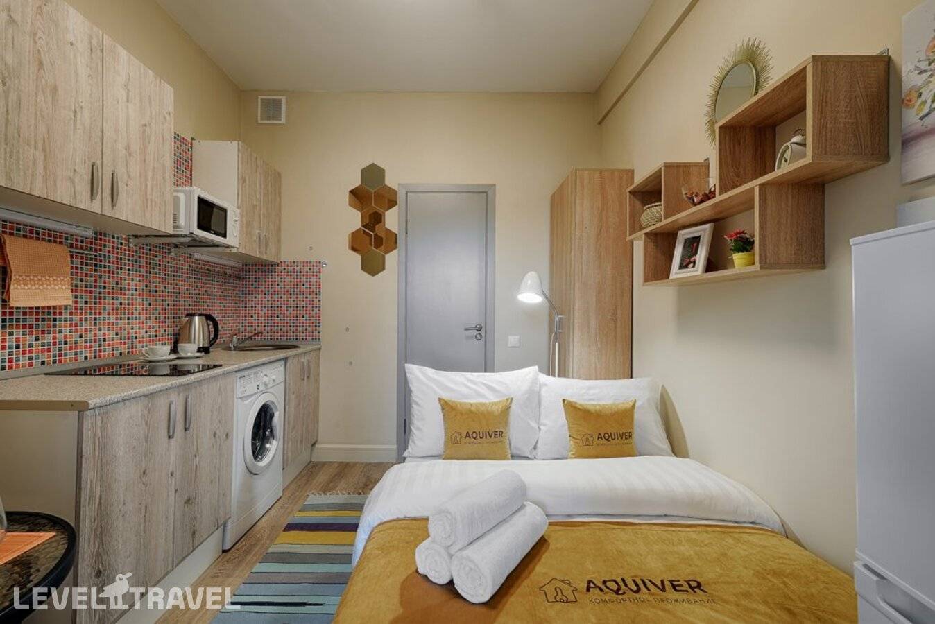 фотографии отеля Апартаменты Aquiver-Подъемная 701 в Россия(Юго-восточный административный округ (ЮВАО)) - фото №3