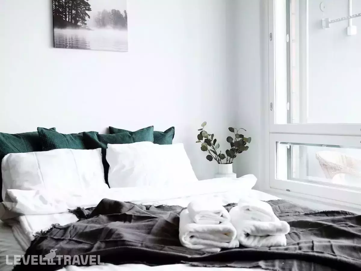 2ndhomes Espa Apartment With Sauna And Balcony