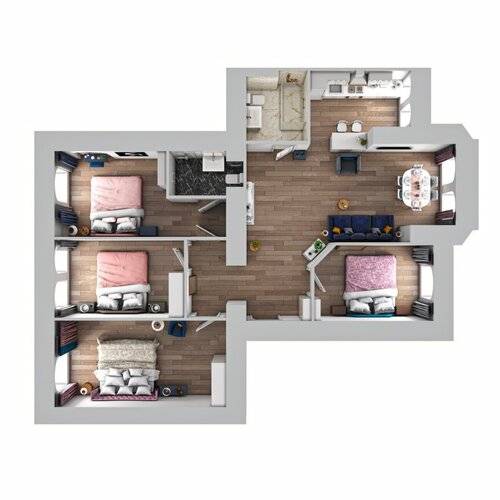 Винтажные Апартаменты От Minin Apartments 120м²