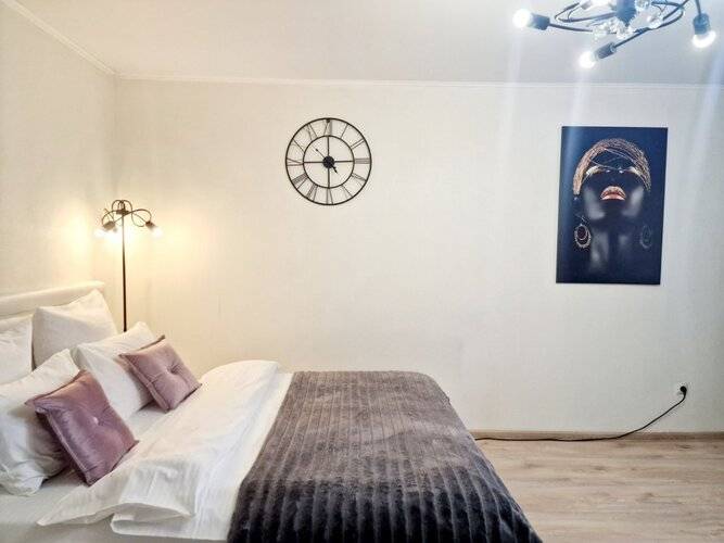 Апартаменты Двухкомнатные Центр, У Площади Победы,Черняховского 12а,Колибри#12а