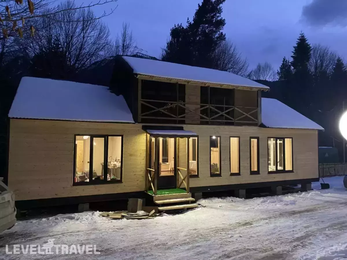 Гостевой Дом Тур-Домики Поляна Зубров