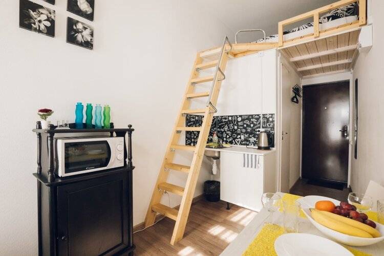 Апартаменты Двухуровневая Студия Loft 2