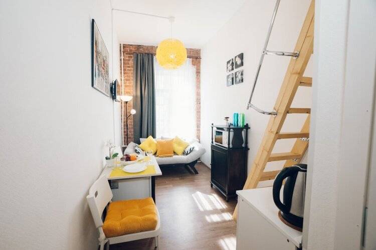 Апартаменты Двухуровневая Студия Loft 2